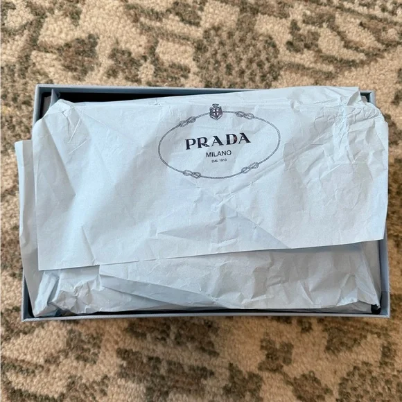 Prada Suede and Shearling Mules - Picture 10 of 11